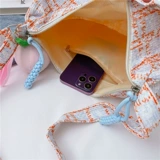 Вместительный и большой шоппер, свежая дизайнерская небольшая сумка, подвеска