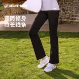 Спортивные комфортные штаны для йоги для отдыха для спортзала, свободный прямой крой, для бега