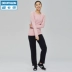 Quần thể thao Decathlon quần nữ mùa xuân và mùa hè rộng rãi Quần áo yoga co giãn Slim cotton thẳng tập thể dục chạy quần GYPW - Quần thể thao