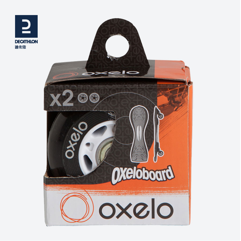 Decathlon replacement flash wheel vitality board two-wheel skateboard accessories snake-shaped board dragon board accessories IVS2