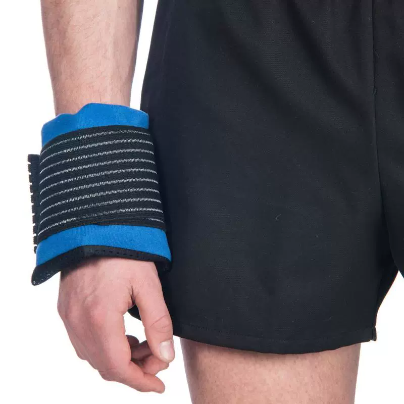 Decathlon bóng đá bóng đá bóng bàn bóng bàn nén nóng túi lạnh dây đeo đàn hồi