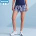 Decathlon hàng đầu cửa hàng quần short thể thao nữ mùa hè nhanh khô lỏng chống tập thể dục chạy năm quần RUNW - Quần thể thao quần short the thao nữ adidas Quần thể thao