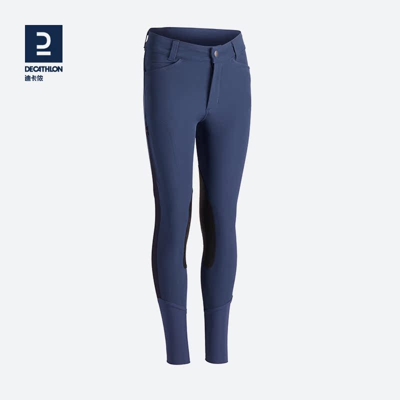 Decathlon children's riding pants equestrian pants children's equestrian clothing equestrian equipment quick-drying summer light and thin IVG1