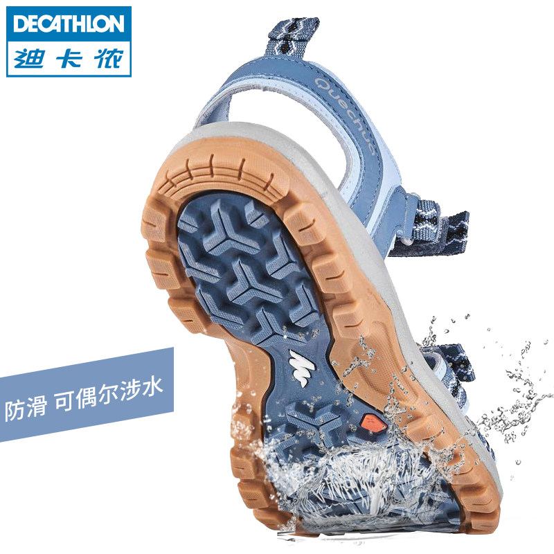 decathlon flip flops womens