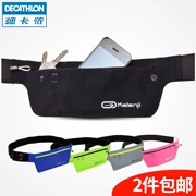 Decathlon túi thể thao nam giới và phụ nữ tập thể dục ngoài trời điện thoại di động chạy thể thao mỏng cơ thể vô hình túi RUN C