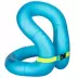Vòng bơi Decathlon nữ nam nách bơm hơi phao đôi người mới bắt đầu NAB E phao thiên nga Cao su nổi
