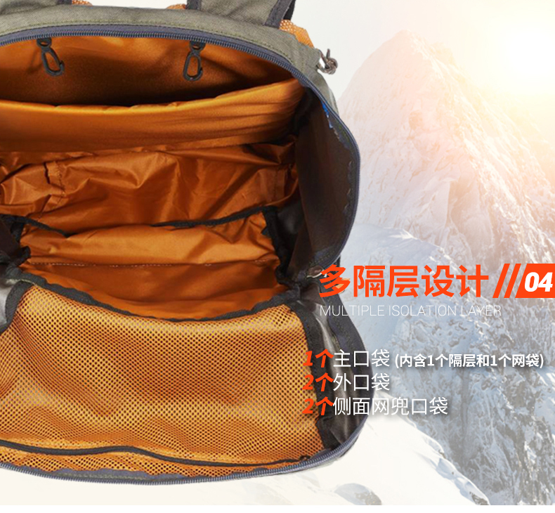 Ba lô nam Decathlon ba lô nam không thấm nước leo núi ba lô máy tính nữ đi bộ đường dài ngoài trời colkids