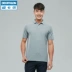 Decathlon polo áo sơ mi nam ngắn tay T-Shirt ve áo kích thước lớn mùa hè đích thực màu rắn Paul nam lỏng INESIS áo polo sói Polo