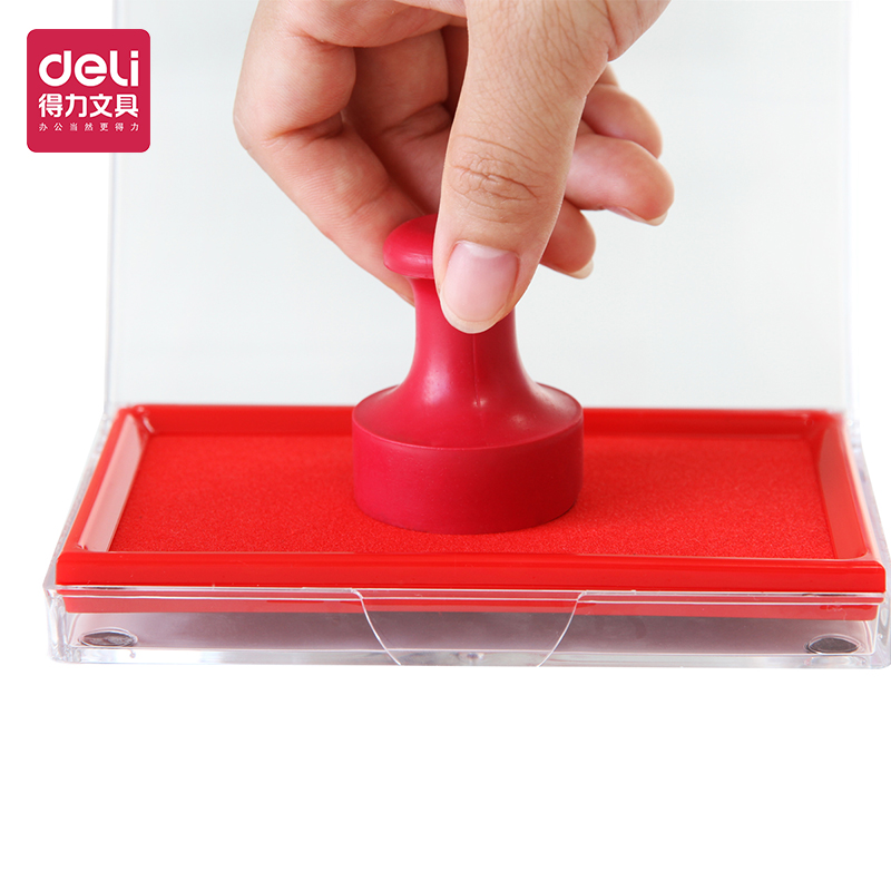 Able 9864 square Quick Dry Inprint Print Clay Accounting Finance Special Red Blue Black Office Stationery