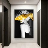 Магазин возвращается, чтобы пройти Wanzhu Simon na Современное патриотическое украшение живопись. Северный человек коридор гостиной висят.