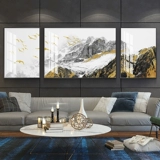 Sansui, современный и минималистичный декор для гостиной для офиса, легкий роскошный стиль