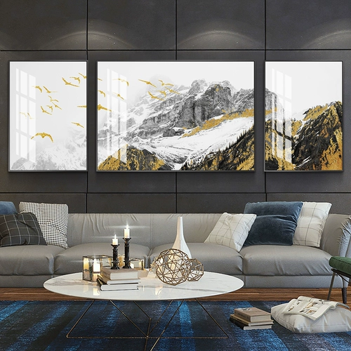 Sansui, современный и минималистичный декор для гостиной для офиса, легкий роскошный стиль