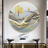 Jinlu String Sound Light Luxury Decorative Decorative Painting с лампой светодиодные волосы световые волосы круглый ресторан роспись коридоры заканчиваются краской