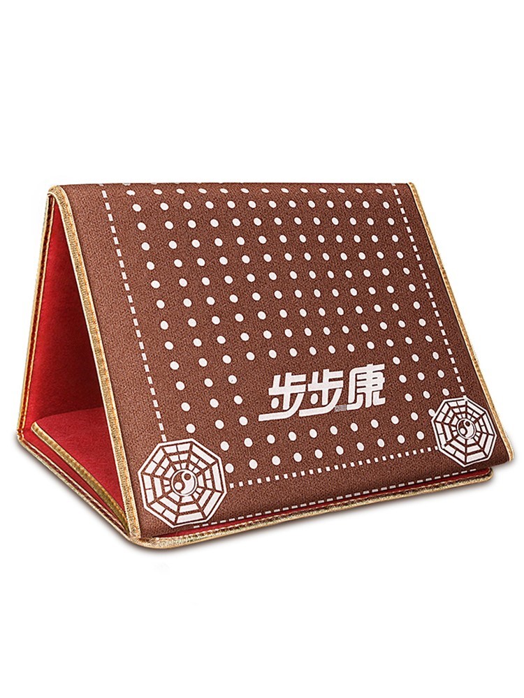 Reflexology Stone Massage Foot Therapy Walking Blanket Wellness Trail Imitation Goose Pebble Plantar Massage Mat 0116d