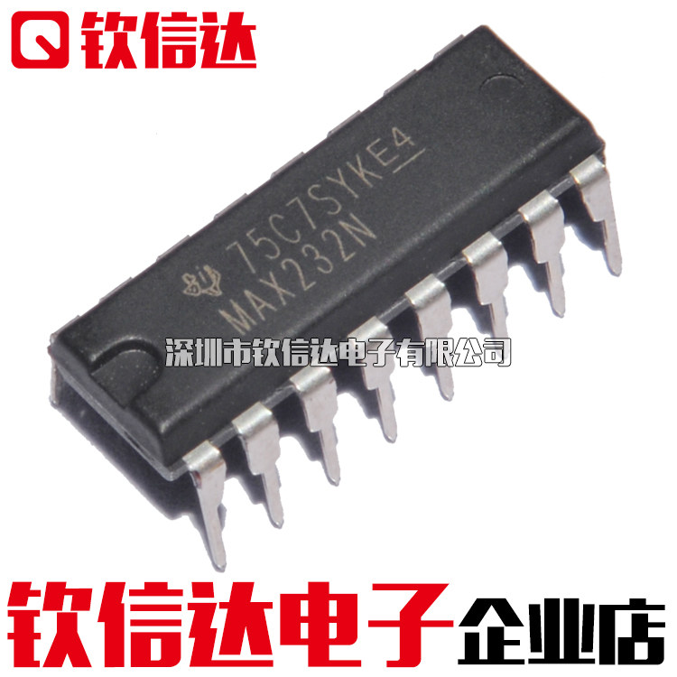 MAX232N Brand New Import Original Loading Transceiver Chip Straight Plug DIP Lots Of Spot