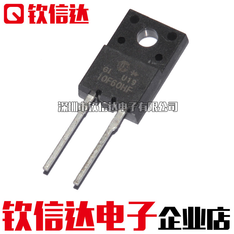 10F60UHF Fast Recovery Diode 10F60HF Brand New Original TO-220F 10A600V
