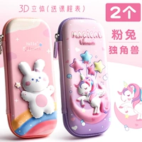 2 | Розовый кролик+единорог