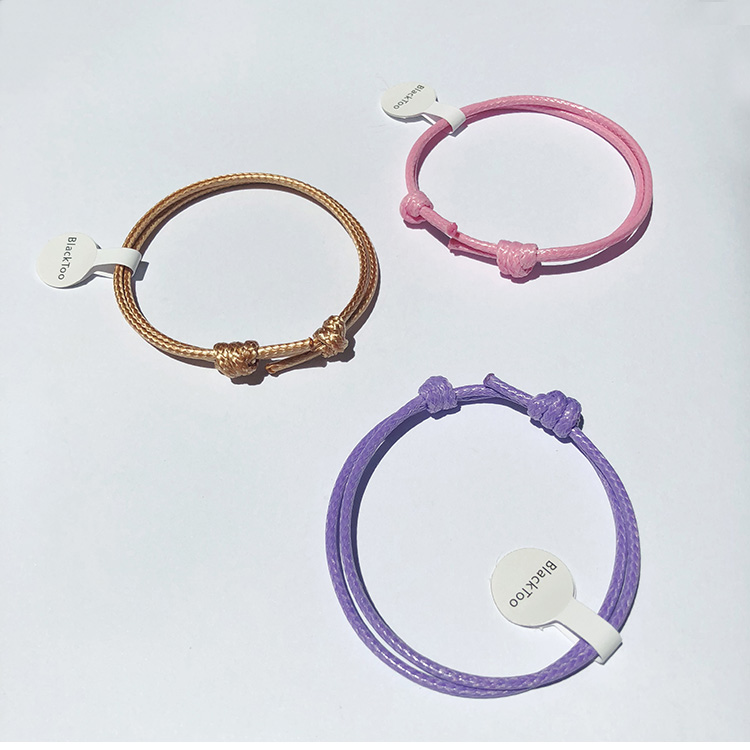[Mua một tặng một] BlackToo / sợi dây may mắn Năm nay sợi dây màu đỏ mong muốn sợi dây thừng màu đen chân dây thừng phụ kiện thời trang nữ