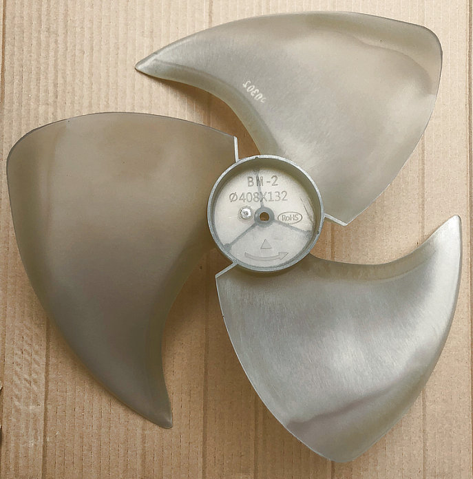 Suitable for TCL Zhigao Air Conditioning Outdoor machine Axial Blade Wind Wheel Fan Leaf Ventilator 408x132