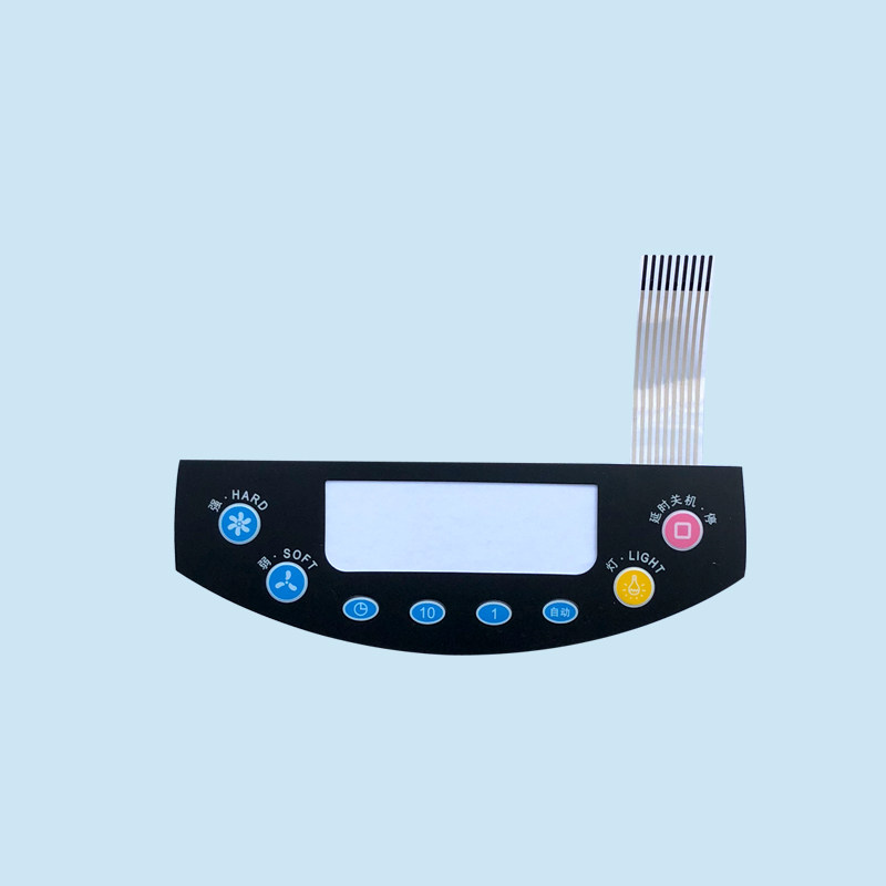 Square-way ventilator CXW-189-T9 switch touch light touch button thin film switch sticker microswitch