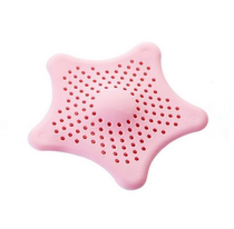 Starfish silicone filter Kitchen sink floor drain cover Bathroom sink anti-blocking filter water plug