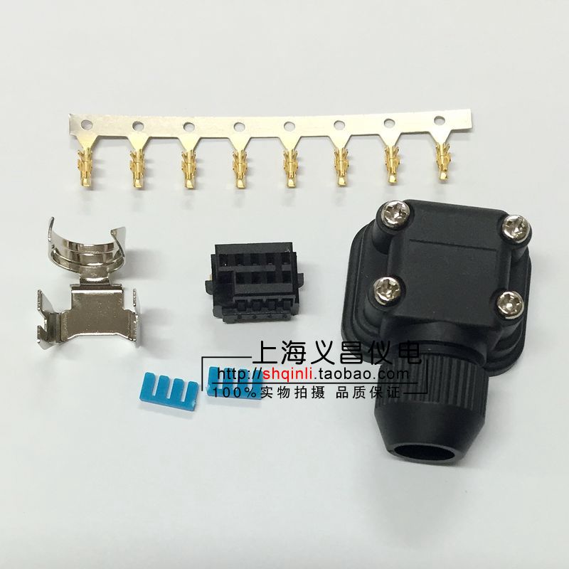 1674320-1 Mitsubishi Servo Motor Connector MR-J3 E Series Encoder Side Plug JN9FT02SJ1-R
