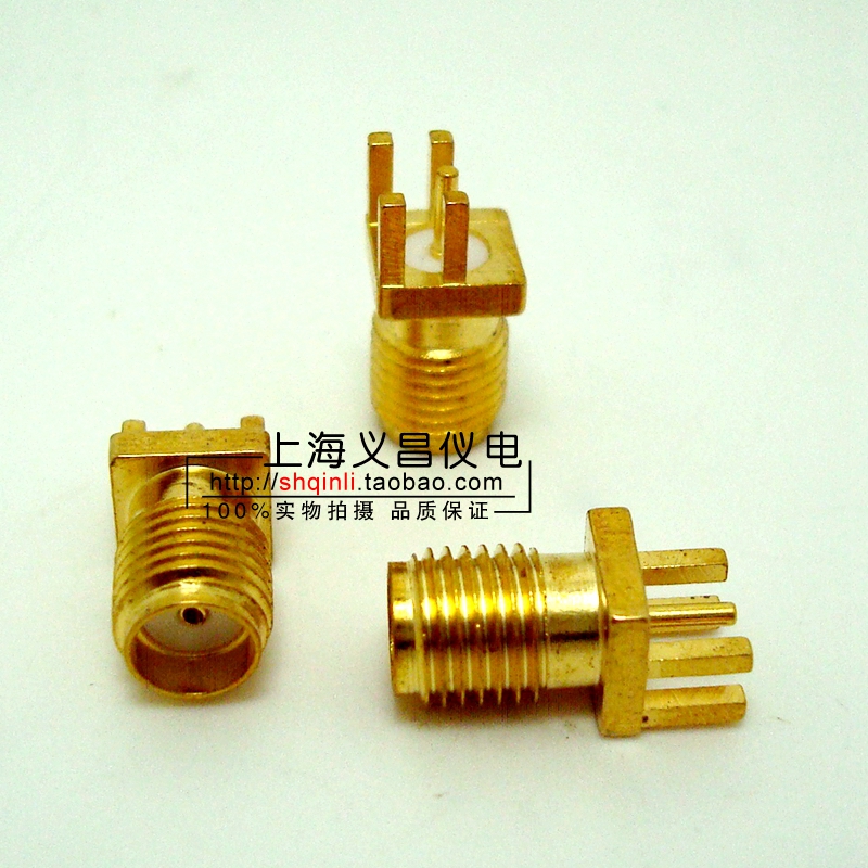SMA-KE biased SMA-KHD radio frequency socket SMA-KE mother seat partial-foot outer screw inner hole 50 au
