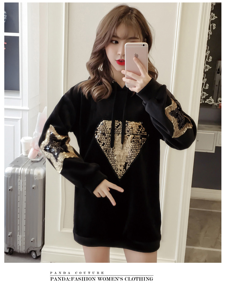 Sweatshirt femme - Ref 3215074 Image 13