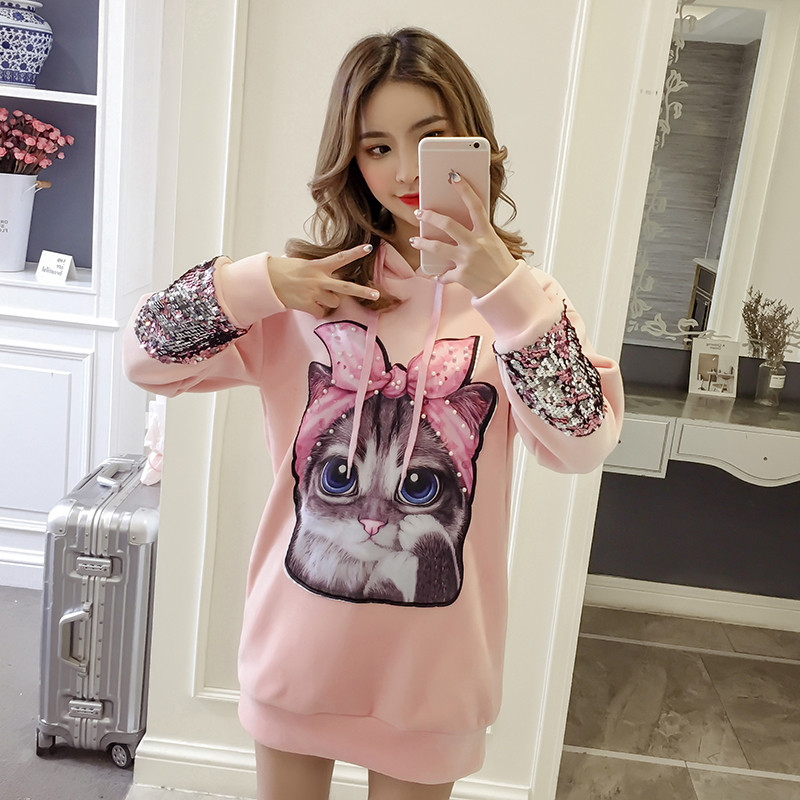 Sweatshirt femme - Ref 3215120 Image 5