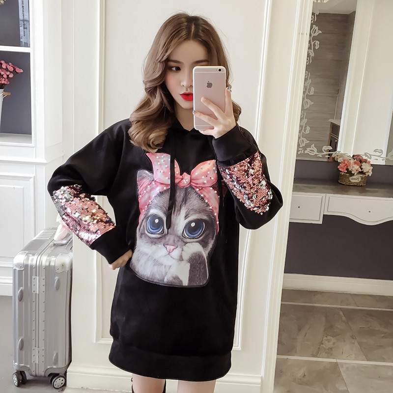 Sweatshirt femme - Ref 3215120 Image 3