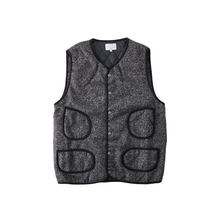  Off-code 50% off homemade autumn and winter Japanese retro motley multi-bag tooling plus cotton vest American vest men and women