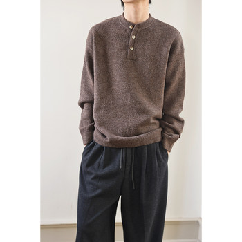 Other pullovers henry collar henry collar sweater
