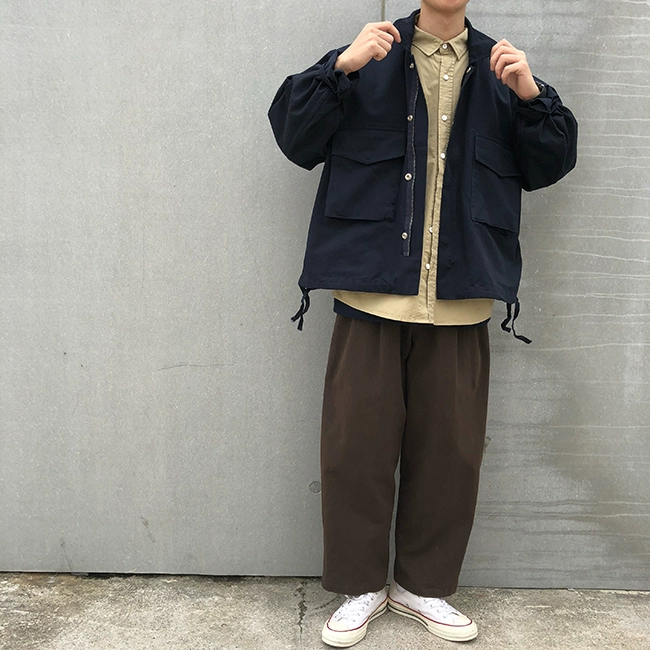 YAOKola Phong cách Nhật Bản cắt vải lanh thô mùa thu lỏng hoang dã đôi xếp li chín điểm quần thẳng quần dài nam nữ