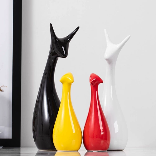 Современный простой новый китайский стиль керамический дом украшение вход в гостиная