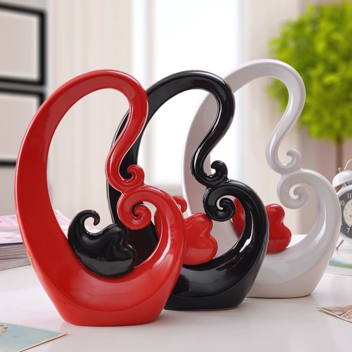 Современный керамический креативный декор для гостиной, домашний декор, подарок на день рождения
