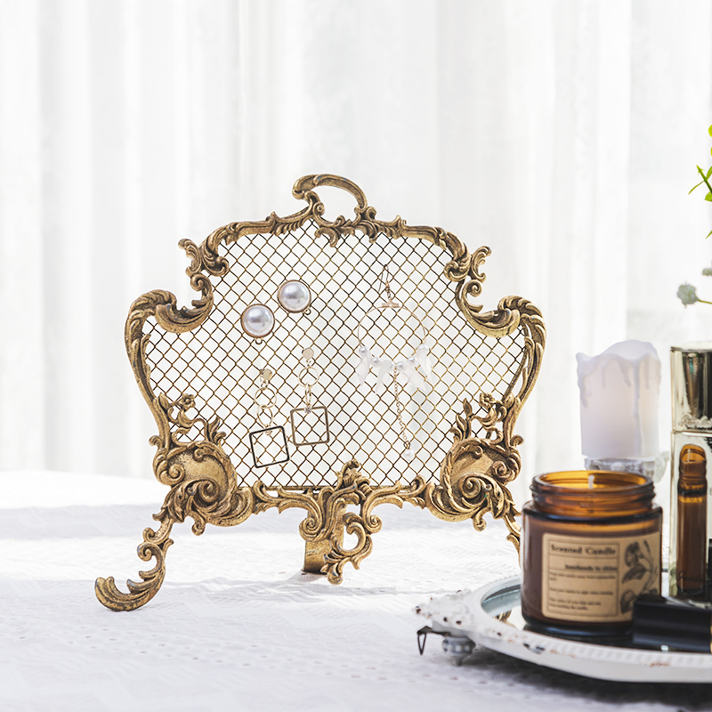 You can live in the necklace jewelry shelf display stand stall jewelry edition commercial home vertical creative French light luxury