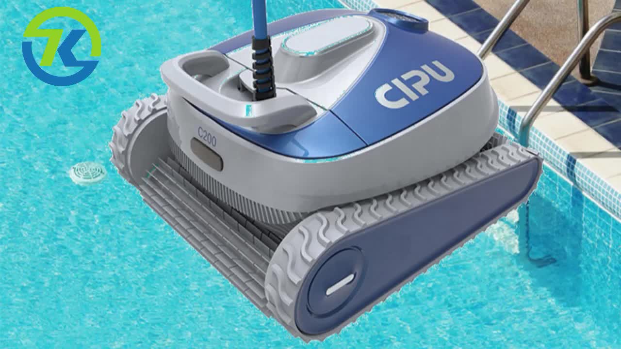 Crawler Walking Auto Swimming Pool Robots Vacuum Self Cleaning Machine