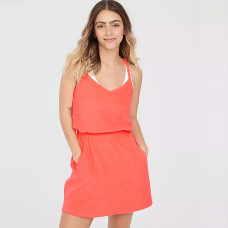 Xxs-Xl Is Here~~ Aerie Offline Is Very Fond of the Terry Cloth Slip Dress
