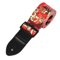 Guitar Braces Free of punching electric guitar folk Guitar Band male and female universal satchel shoulder strap skew satchel