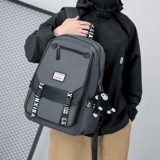 Вместительный и большой школьный рюкзак, сумка для путешествий, сумка через плечо, для средней школы, в корейском стиле