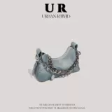 Демисезонная небольшая дизайнерская сумка через плечо для отдыха, премиум класс