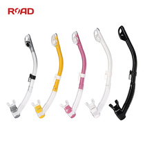 Cressi Omega fully dry snorkel diving snorkeling freediving training tube comfortable silicone mouthpiece