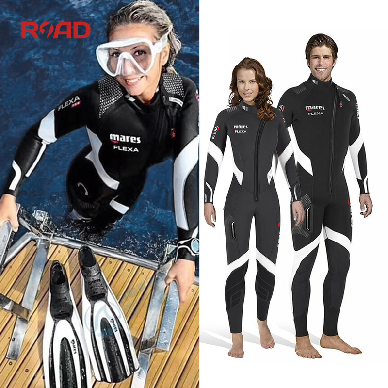 Mares Flexa Wetsuit Super Elastic Wet Suit Surfing Wetsuit Front Zipper Professional Equipment 3.2