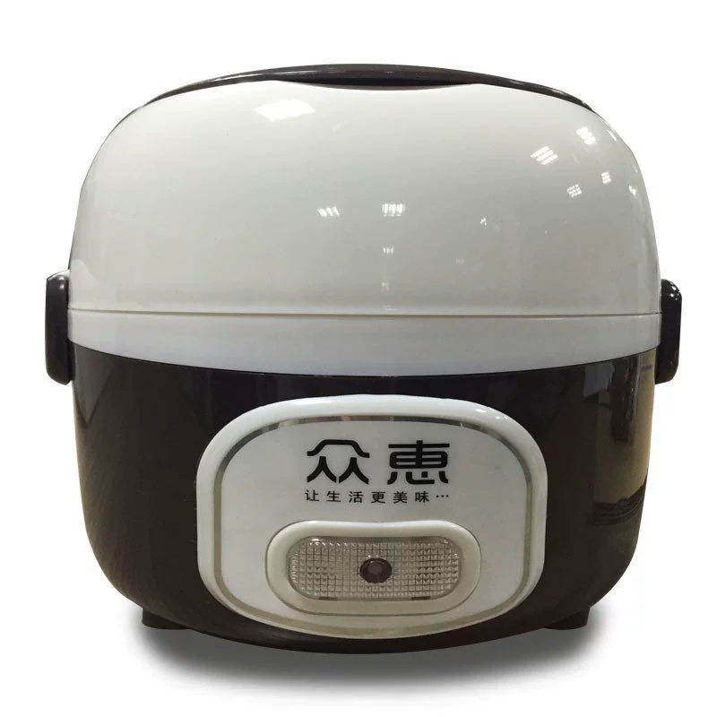 Zhonghui Ceramic Cooker Double-Ball hai lớp Nồi cơm điện đa năng Hộp cơm hâm nóng điện Hộp cơm giữ nhiệt chống khô Sức khỏe Nồi súp và Cháo 1 Mới - Hộp cơm điện sưởi ấm