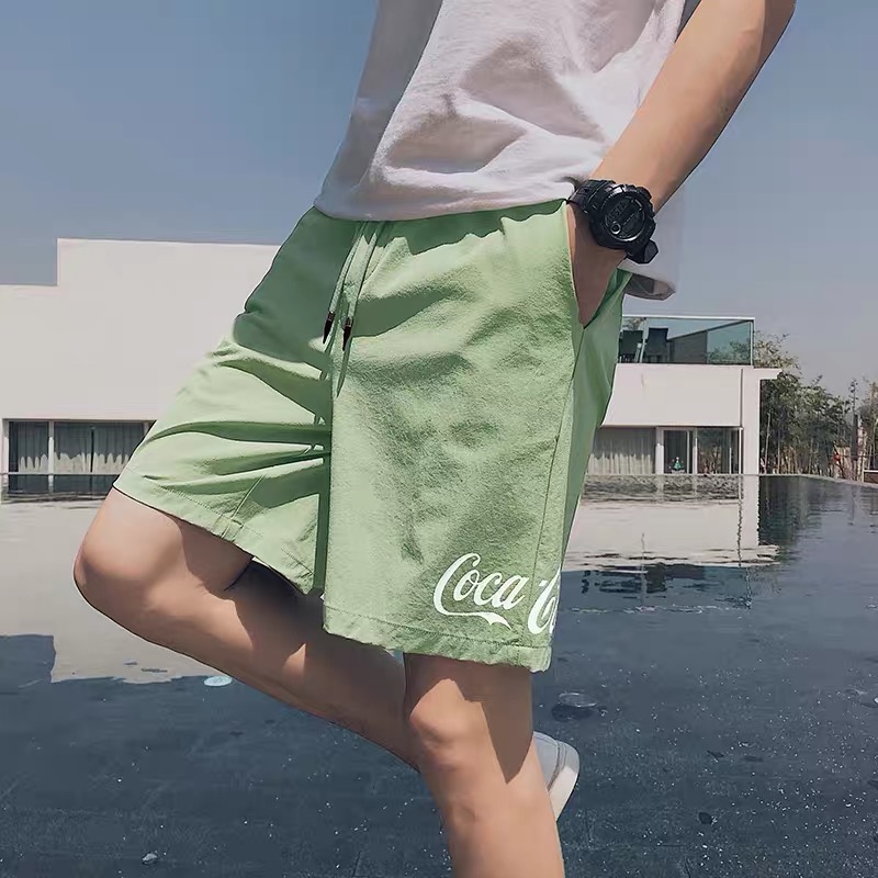 Summer shorts men's sports and leisure fat guy pants plus fat plus size trendy brand fat people 6XL loose five-point pants