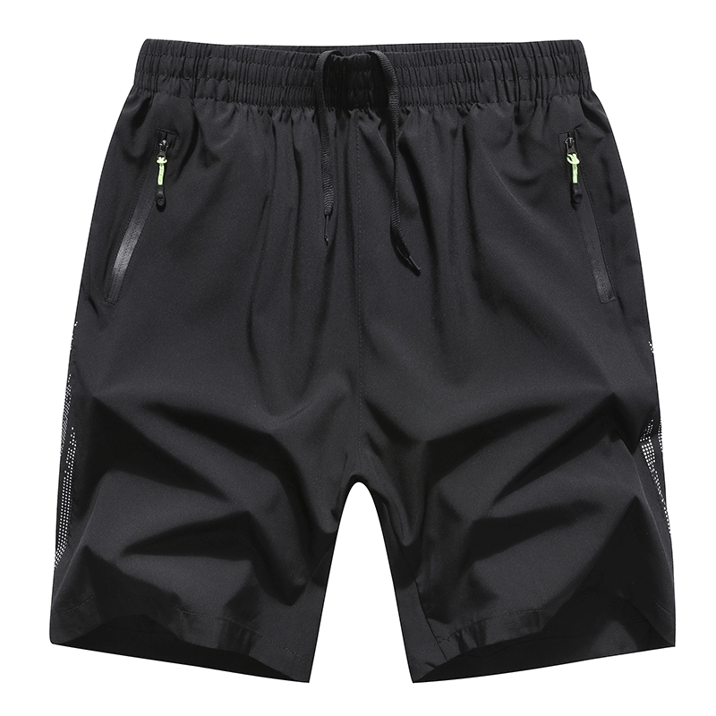 Summer sports shorts men's quick-drying five-point pants men's plus fat plus fat guy shorts loose breathable thin section beach pants