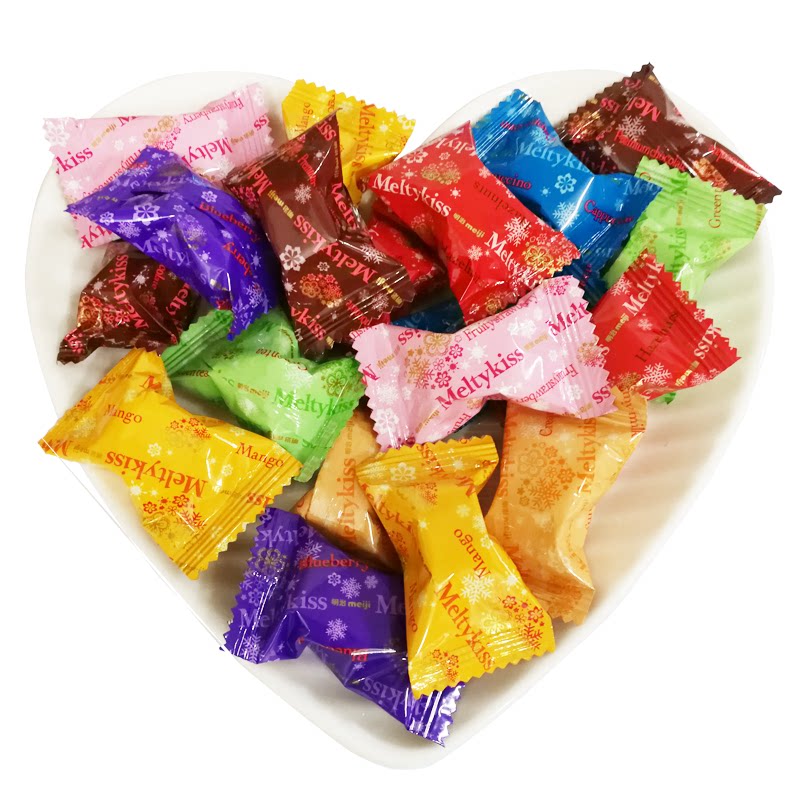 Meiji Snow Kiss Chocolate 8 Taste Optional Bulk Wedding Wedding Happy Candy Snack 500g About 110