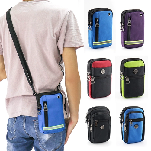 Мобильный телефон, мужская поясная сумка, универсальный вместительный и большой ремень, водоотталкивающая тактическая небольшая сумка