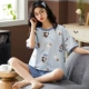 Рукав с короткими рукавами Y08 Blue Girl