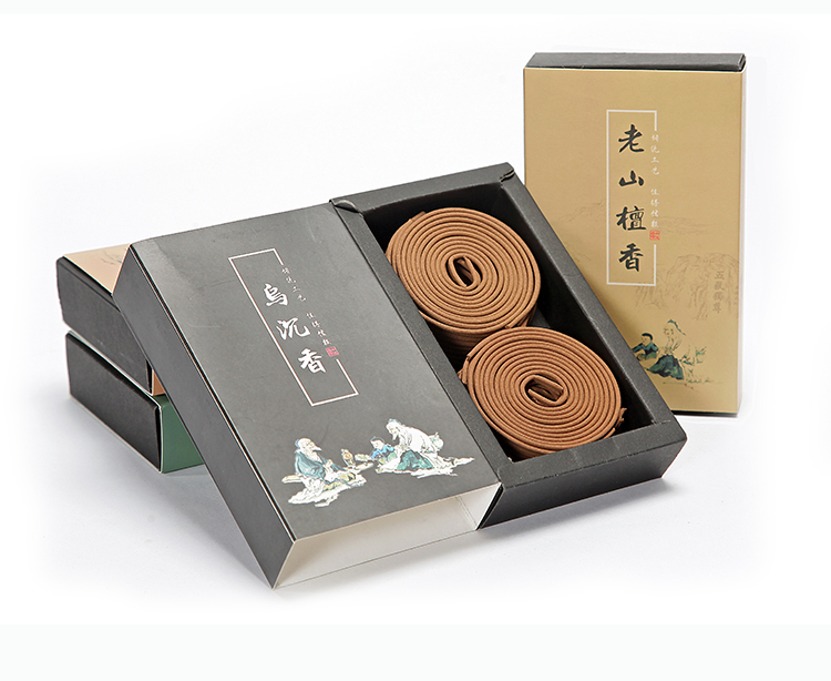 Ấn Độ Lao Sơn gỗ đàn hương 2 4 giờ Hương thơm Uganda Thuja Line Hương thơm trong nhà Hương thơm Phật - Sản phẩm hương liệu nhang sạch không khói